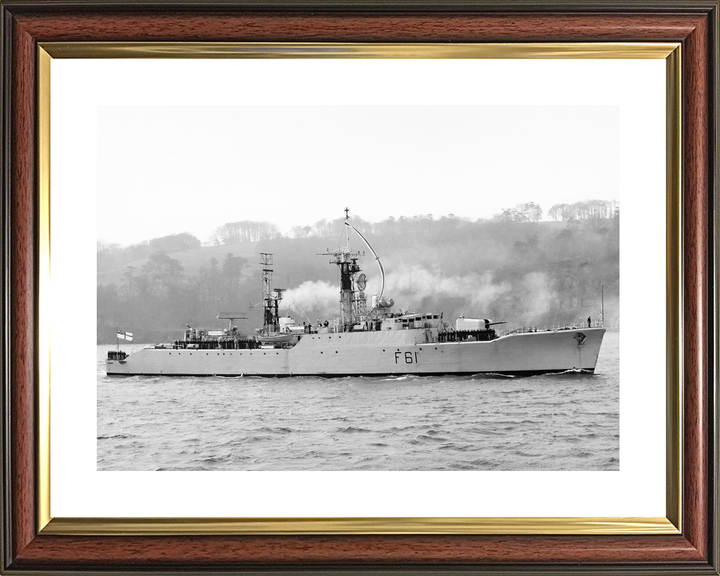 HMS Llandaff F61 Salisbury Class Frigate Paying off Photo Print - Posters, Prints, & Visual Artwork - by Hampshire Prints (image 8 of 9)
