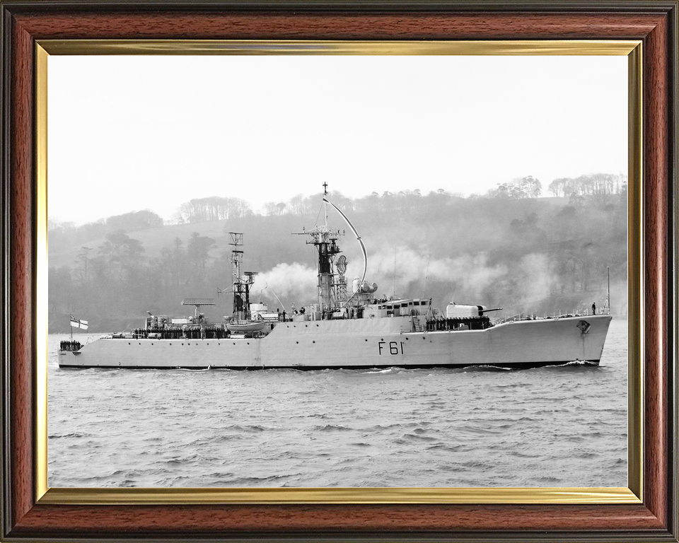 HMS Llandaff F61 Salisbury Class Frigate Paying off Photo Print - Posters, Prints, & Visual Artwork - by Hampshire Prints (image 9 of 9)