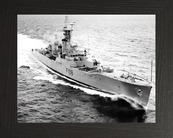 HMS Londonderry F108 Rothesay Class Frigate 1960 Photo Print - Posters, Prints, & Visual Artwork - by Hampshire Prints (image 3 of 9)