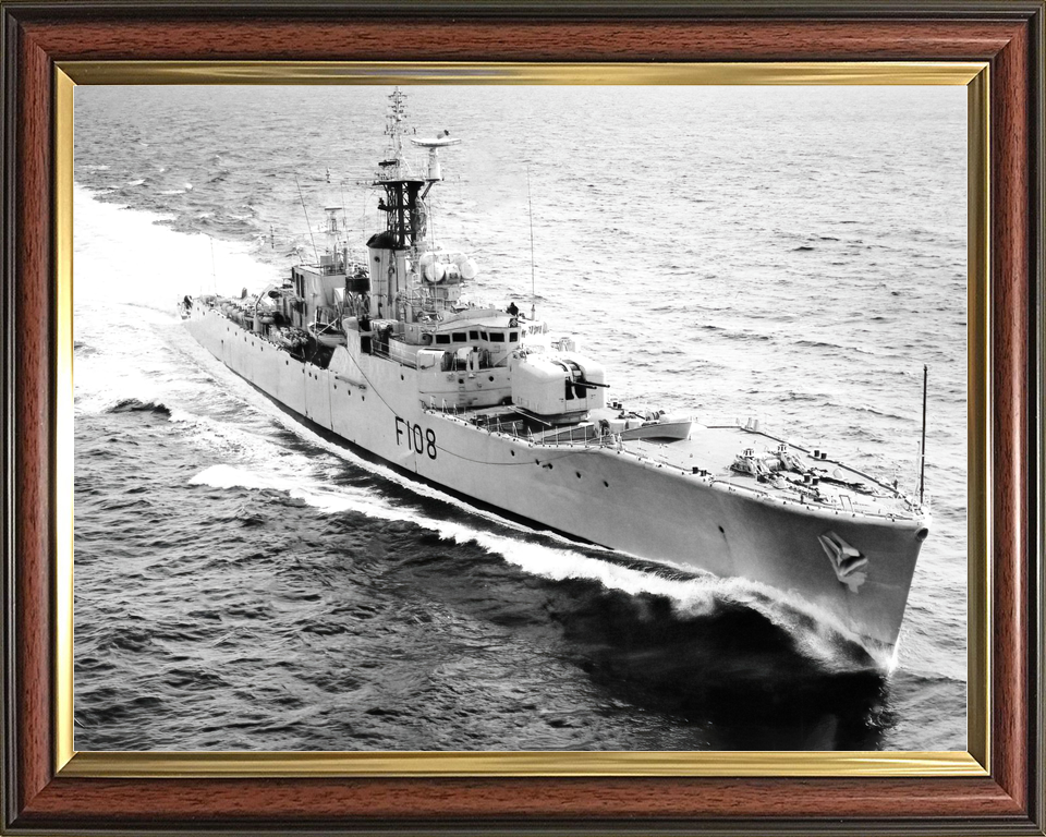 HMS Londonderry F108 Rothesay Class Frigate 1960 Photo Print - Posters, Prints, & Visual Artwork - by Hampshire Prints (image 9 of 9)
