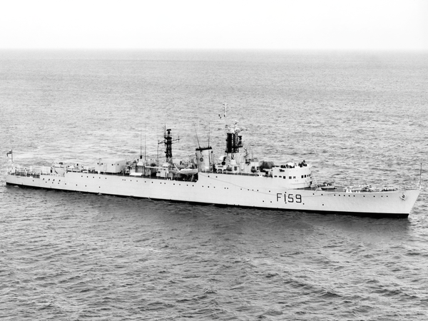 HMS Wakeful F159 Type 15 Frigate