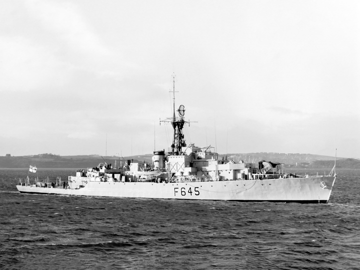 HMS Loch Ruthven K645 F645 Loch Class Frigate 1961 Photo Print - Posters, Prints, & Visual Artwork - by Hampshire Prints (image 1 of 9)