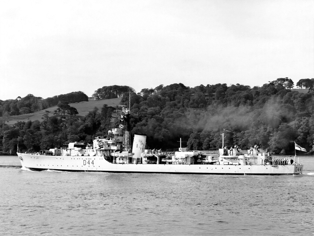 HMS Lagos D44 Battle Class Destroyer 1959 Photo Print - Posters, Prints, & Visual Artwork - by Hampshire Prints (image 1 of 9)