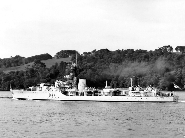 HMS Lagos D44 Battle Class Destroyer 1959 Photo Print - Posters, Prints, & Visual Artwork - by Hampshire Prints (image 1 of 9)