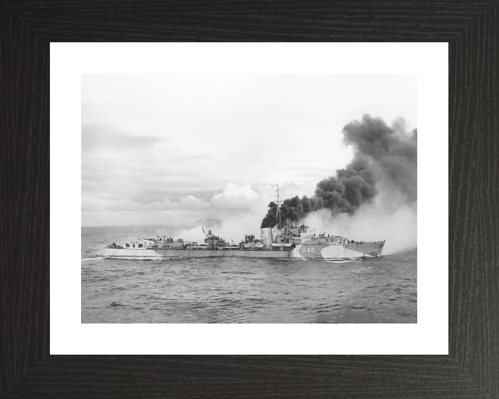HMS Quail G45 Q Class Destroyer February 1943 Photo Print - Posters, Prints, & Visual Artwork - by Hampshire Prints (image 2 of 9)