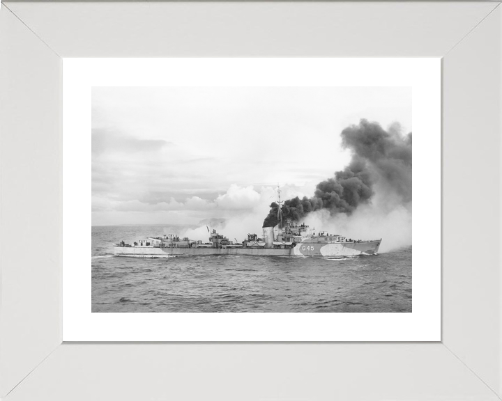 HMS Quail G45 Q Class Destroyer February 1943 Photo Print - Posters, Prints, & Visual Artwork - by Hampshire Prints (image 4 of 9)