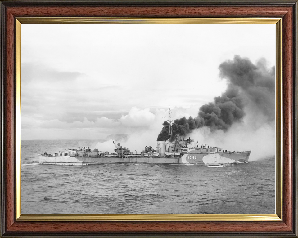 HMS Quail G45 Q Class Destroyer February 1943 Photo Print - Posters, Prints, & Visual Artwork - by Hampshire Prints (image 9 of 9)