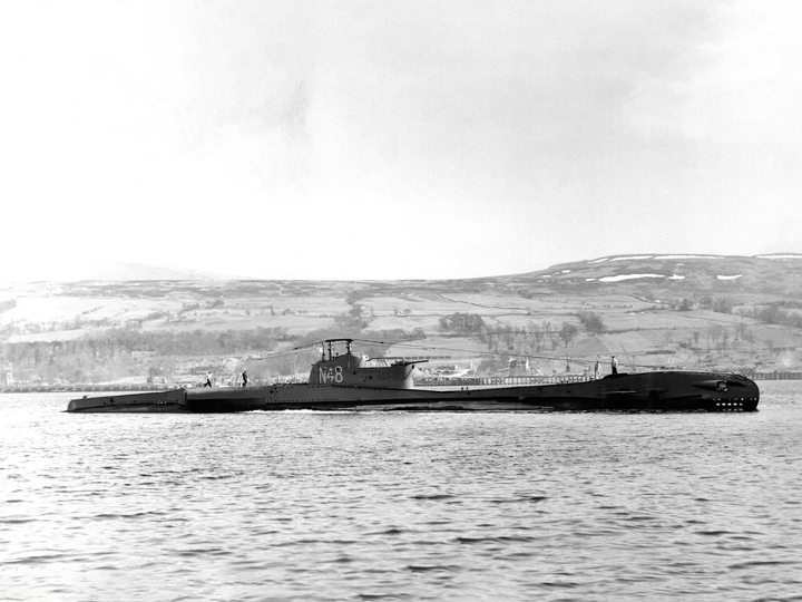 HMS Traveller N48 T Class Submarine