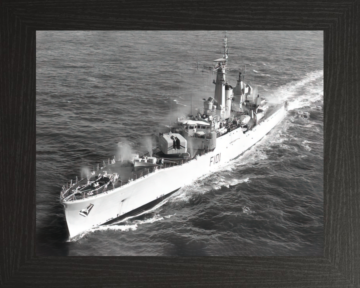 HMS Yarmouth F101 Rothesay Class Frigate Pre Wetting Photo Print - Posters, Prints, & Visual Artwork - by Hampshire Prints (image 3 of 9)