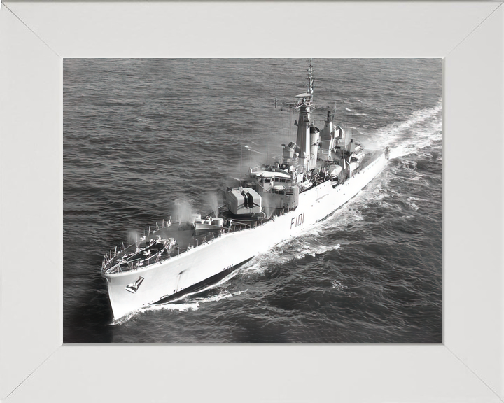HMS Yarmouth F101 Rothesay Class Frigate Pre Wetting Photo Print - Posters, Prints, & Visual Artwork - by Hampshire Prints (image 5 of 9)