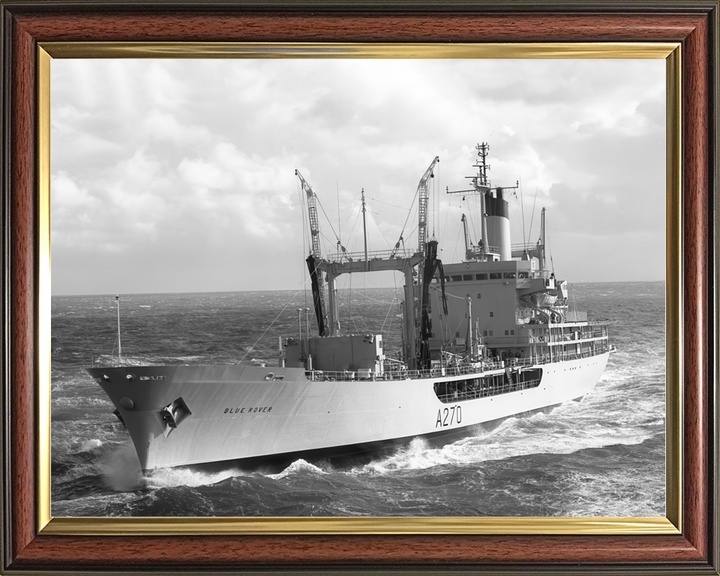 RFA Blue Rover A270 Rover Class Tanker November 1976 Photo Print - Posters, Prints, & Visual Artwork - by Hampshire Prints (image 9 of 9)