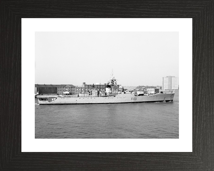 HMS Yarmouth F101 Rothesay Class Frigate 1964 Photo Print - Posters, Prints, & Visual Artwork - by Hampshire Prints (image 2 of 9)