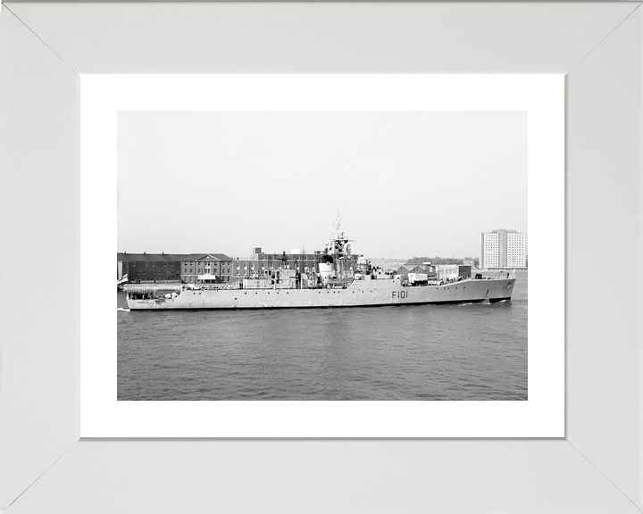 HMS Yarmouth F101 Rothesay Class Frigate 1964 Photo Print - Posters, Prints, & Visual Artwork - by Hampshire Prints (image 4 of 9)