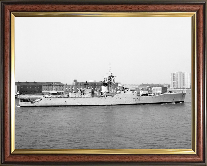 HMS Yarmouth F101 Rothesay Class Frigate 1964 Photo Print - Posters, Prints, & Visual Artwork - by Hampshire Prints (image 9 of 9)