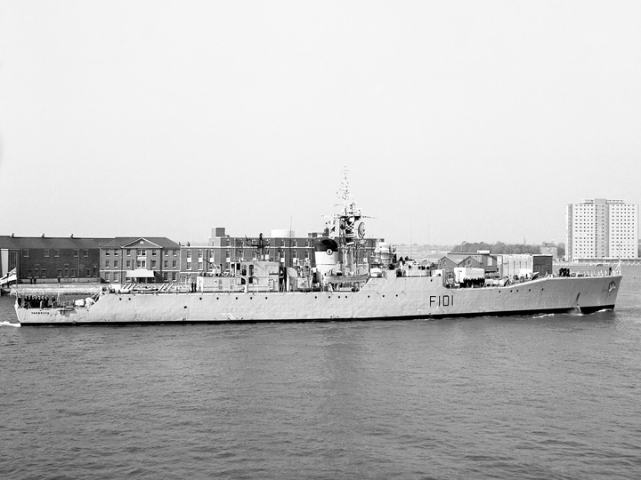 HMS Yarmouth F101 Rothesay Class Frigate 1964 Photo Print - Posters, Prints, & Visual Artwork - by Hampshire Prints (image 1 of 9)