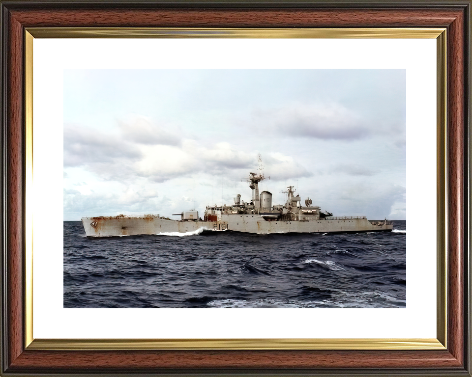 HMS Yarmouth F101 Rothesay Class Frigate 1982 Photo Print - Posters, Prints, & Visual Artwork - by Hampshire Prints (image 8 of 9)