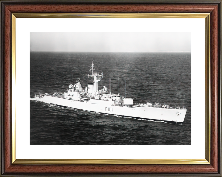 HMS Yarmouth F101 Rothesay Class Frigate 1961 Photo Print - Posters, Prints, & Visual Artwork - by Hampshire Prints (image 8 of 9)