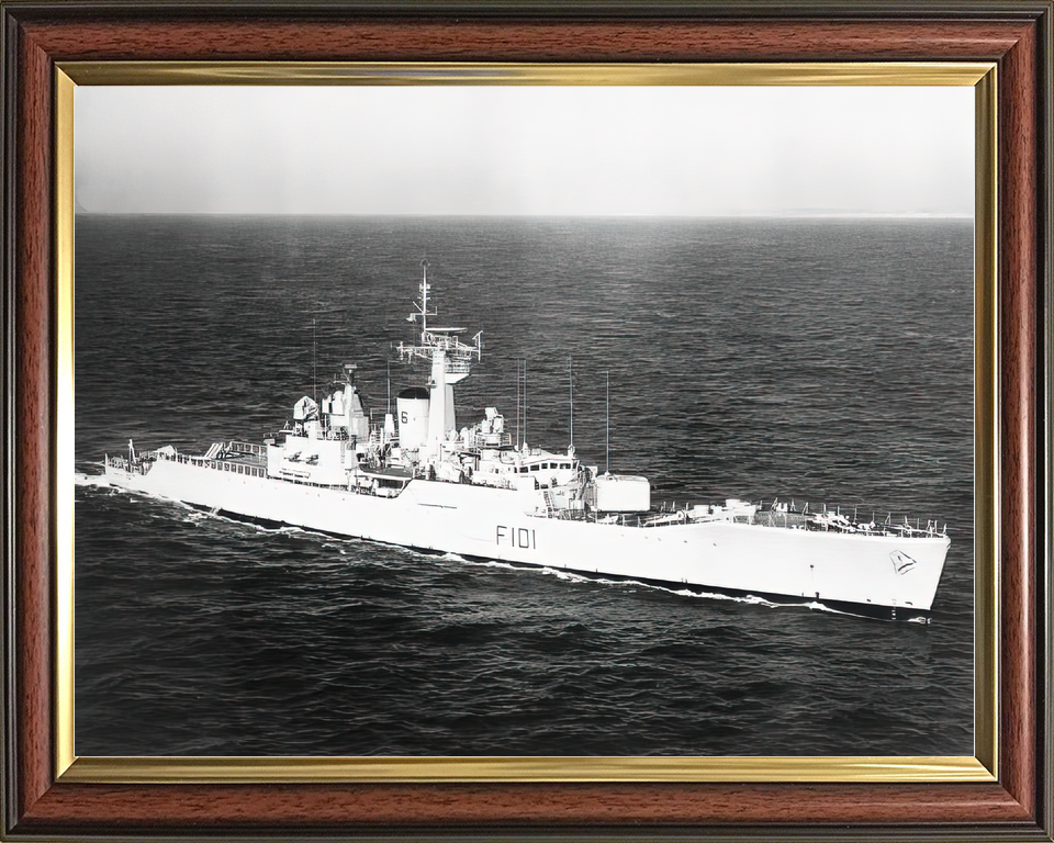 HMS Yarmouth F101 Rothesay Class Frigate 1961 Photo Print - Posters, Prints, & Visual Artwork - by Hampshire Prints (image 9 of 9)