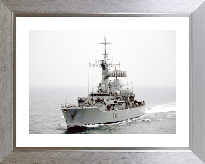 HMS Minerva F45 Leander Class Frigate April 1988 Port Bow View Photo Print - Posters, Prints, & Visual Artwork - by Hampshire Prints (image 6 of 9)