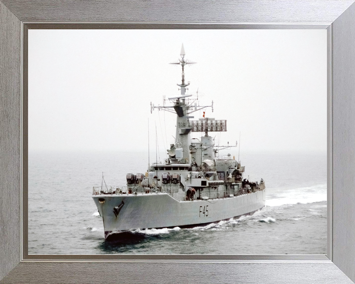 HMS Minerva F45 Leander Class Frigate April 1988 Port Bow View Photo Print - Posters, Prints, & Visual Artwork - by Hampshire Prints (image 7 of 9)