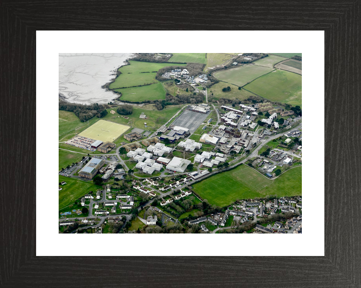 HMS Raleigh Torpoint Cornwall 2005 Aerial Photo Print - Posters, Prints, & Visual Artwork - by Hampshire Prints (image 2 of 9)