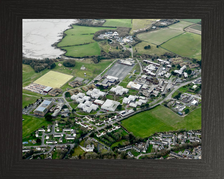 HMS Raleigh Torpoint Cornwall 2005 Aerial Photo Print - Posters, Prints, & Visual Artwork - by Hampshire Prints (image 3 of 9)
