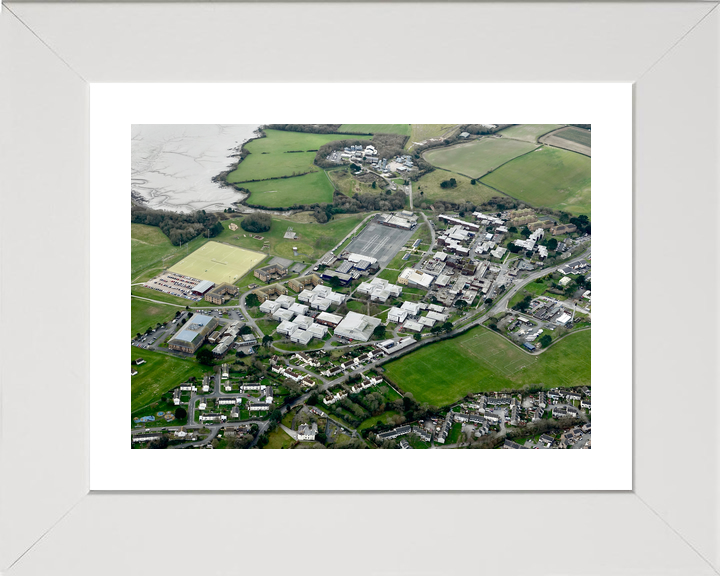 HMS Raleigh Torpoint Cornwall 2005 Aerial Photo Print - Posters, Prints, & Visual Artwork - by Hampshire Prints (image 4 of 9)