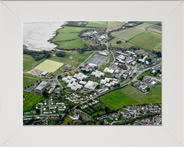HMS Raleigh Torpoint Cornwall 2005 Aerial Photo Print - Posters, Prints, & Visual Artwork - by Hampshire Prints (image 5 of 9)