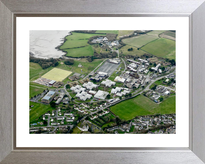 HMS Raleigh Torpoint Cornwall 2005 Aerial Photo Print - Posters, Prints, & Visual Artwork - by Hampshire Prints (image 6 of 9)