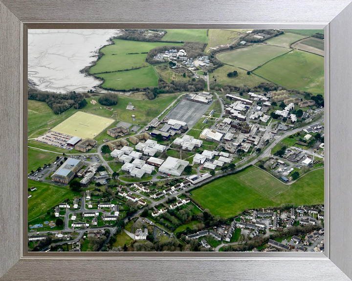 HMS Raleigh Torpoint Cornwall 2005 Aerial Photo Print - Posters, Prints, & Visual Artwork - by Hampshire Prints (image 7 of 9)