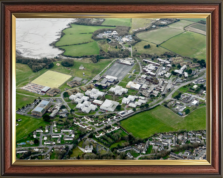 HMS Raleigh Torpoint Cornwall 2005 Aerial Photo Print - Posters, Prints, & Visual Artwork - by Hampshire Prints (image 9 of 9)
