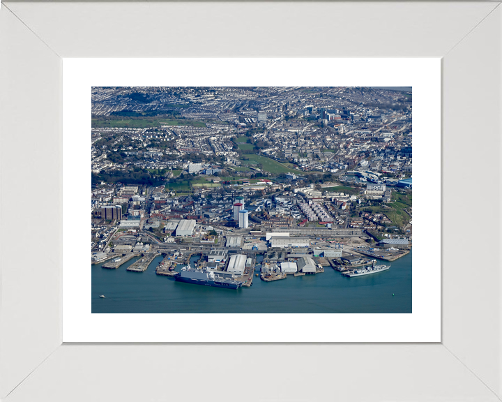 HMNB Plymouth (Devonport) 2005 Aerial Photo Print - Posters, Prints, & Visual Artwork - by Hampshire Prints (image 4 of 9)