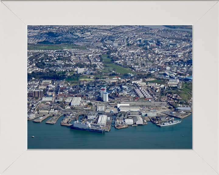HMNB Plymouth (Devonport) 2005 Aerial Photo Print - Posters, Prints, & Visual Artwork - by Hampshire Prints (image 5 of 9)