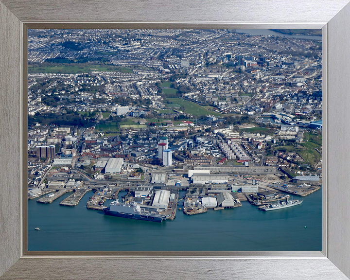 HMNB Plymouth (Devonport) 2005 Aerial Photo Print - Posters, Prints, & Visual Artwork - by Hampshire Prints (image 7 of 9)