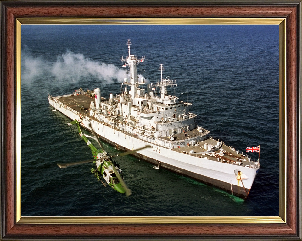 HMS Fearless (L10) Royal Navy Fearless Class Landing Platform Dock From Above Photo Print Wall Art Decor - Posters, Prints, & Visual Artwork - by Hampshire Prints (image 9 of 9)