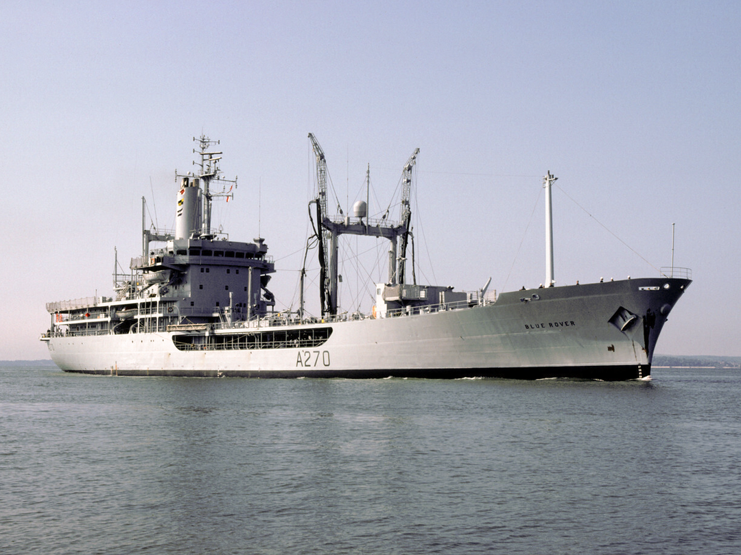 RFA Blue Rover A270 Rover Class Tanker June 1987 Photo Print - Posters, Prints, & Visual Artwork - by Hampshire Prints (image 1 of 9)