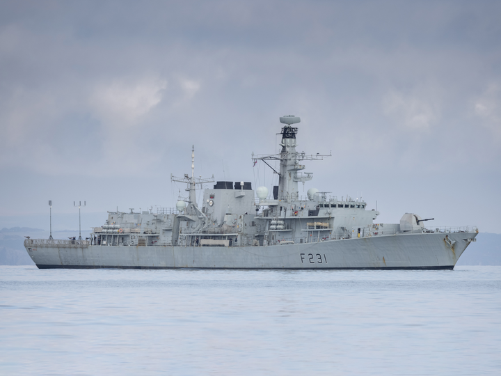 HMS Argyll (F231) Royal Navy Type 23 Frigate Starboard Side View Wall Art Photo Print Decor Posters, Prints, & Visual Artwork Hampshire Prints 6 x 4 No Frame No