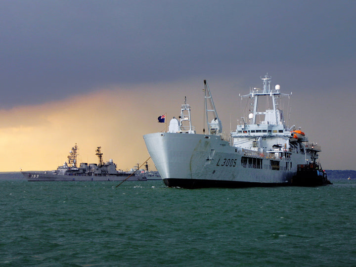 RFA Sir Galahad L3005 | Photo Print | Framed Print | Round Table Class | Royal Fleet Auxiliary Hampshire Prints