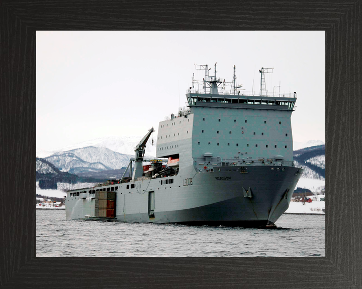 RFA Mounts Bay L3008 Bay Class Ship February 2010