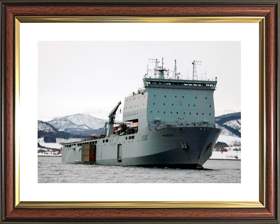 RFA Mounts Bay L3008 Bay Class Ship February 2010