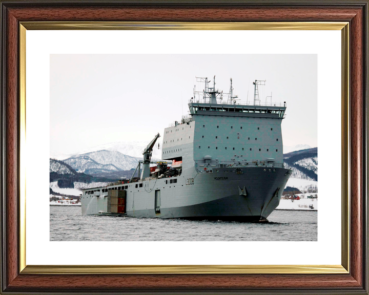 RFA Mounts Bay L3008 Bay Class Ship February 2010