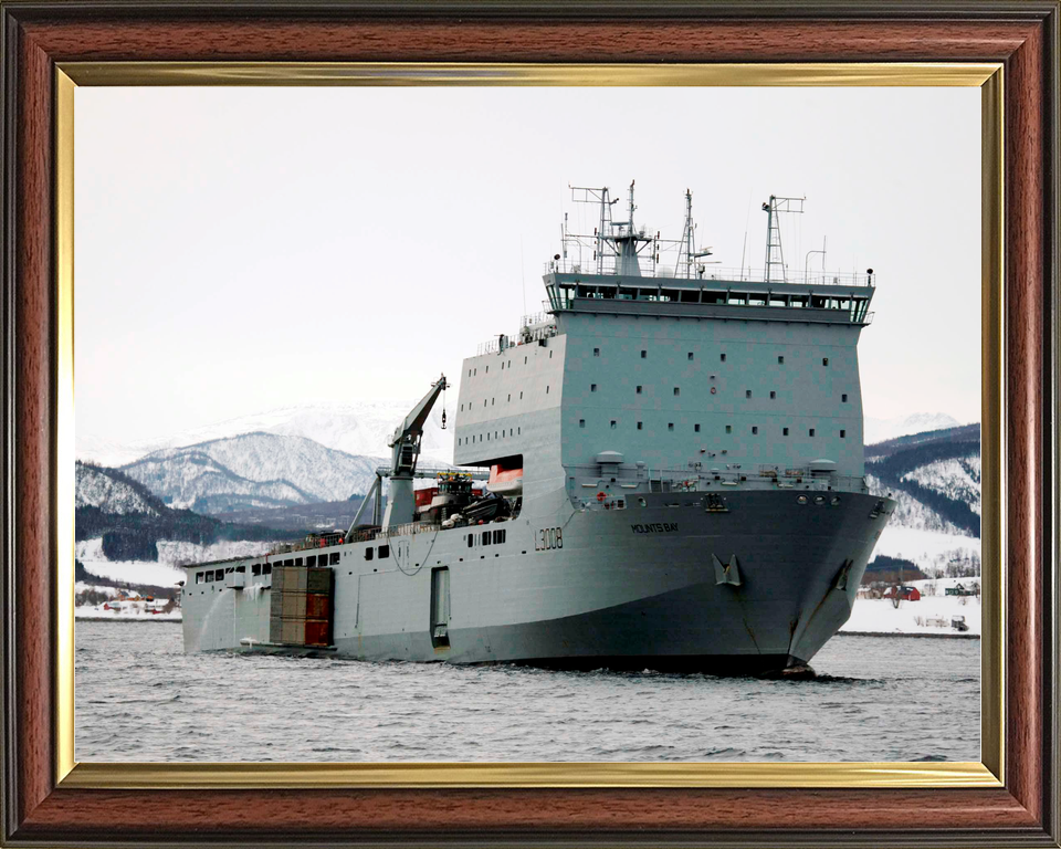 RFA Mounts Bay L3008 Bay Class Ship February 2010