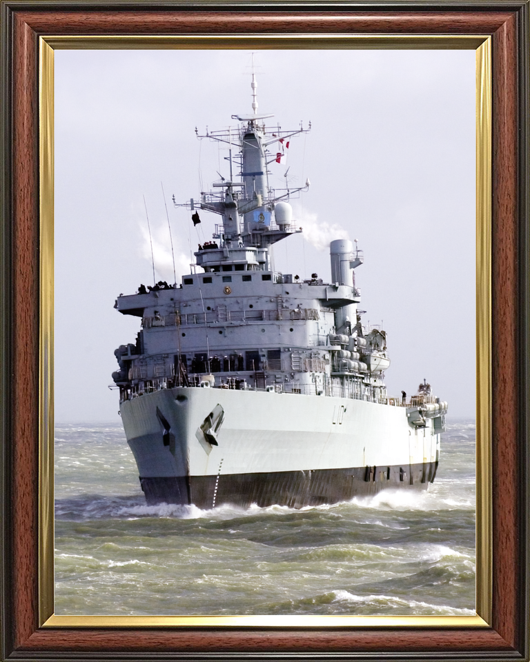 HMS Fearless (L10) Royal Navy Fearless Class Landing Platform Dock Underway Photo Print Wall Art Decor - Posters, Prints, & Visual Artwork - by Hampshire Prints (image 9 of 9)