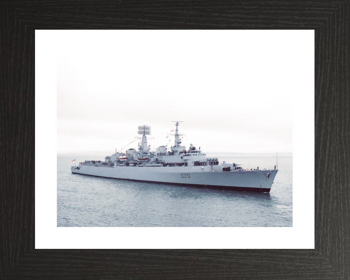 HMS Fife (D20) Royal Navy County Class Destroyer Paying Off Photo Print Wall Art Decor - Posters, Prints, & Visual Artwork - by Hampshire Prints (image 2 of 9)