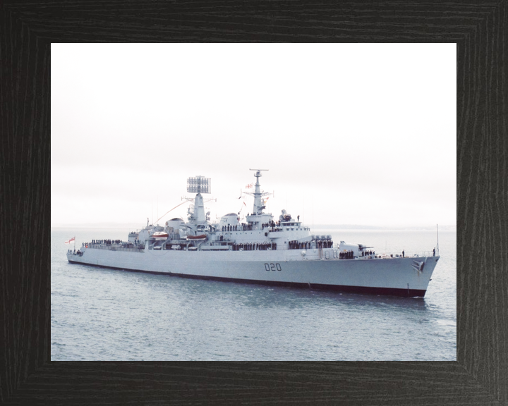 HMS Fife (D20) Royal Navy County Class Destroyer Paying Off Photo Print Wall Art Decor - Posters, Prints, & Visual Artwork - by Hampshire Prints (image 3 of 9)