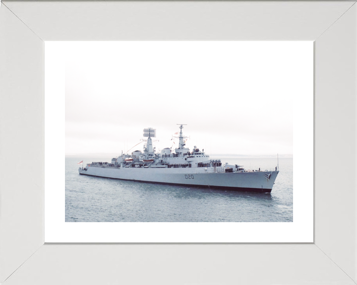 HMS Fife (D20) Royal Navy County Class Destroyer Paying Off Photo Print Wall Art Decor - Posters, Prints, & Visual Artwork - by Hampshire Prints (image 4 of 9)