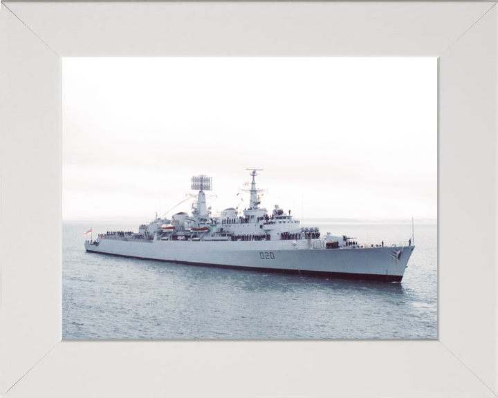 HMS Fife (D20) Royal Navy County Class Destroyer Paying Off Photo Print Wall Art Decor - Posters, Prints, & Visual Artwork - by Hampshire Prints (image 5 of 9)