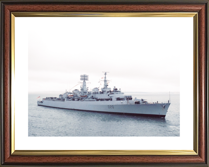 HMS Fife (D20) Royal Navy County Class Destroyer Paying Off Photo Print Wall Art Decor - Posters, Prints, & Visual Artwork - by Hampshire Prints (image 8 of 9)