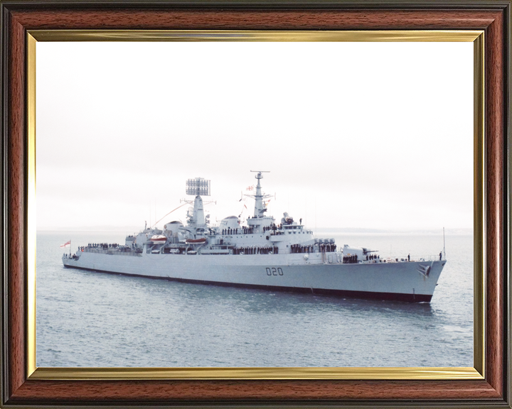 HMS Fife (D20) Royal Navy County Class Destroyer Paying Off Photo Print Wall Art Decor - Posters, Prints, & Visual Artwork - by Hampshire Prints (image 9 of 9)