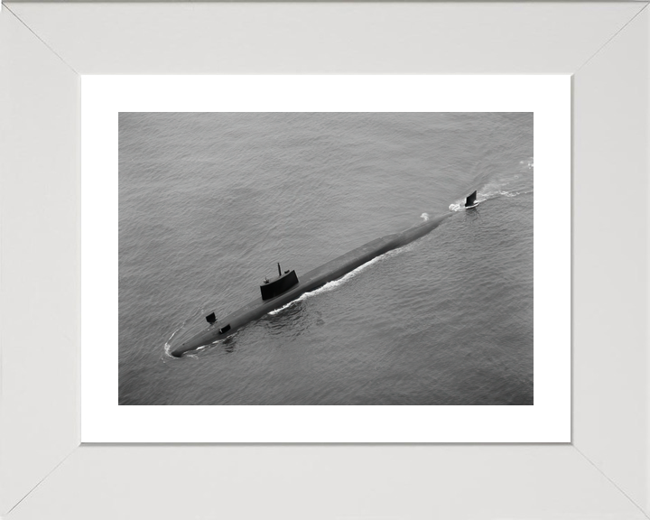 HMS Resolution S22 Resolution Class Submarine Aerial View